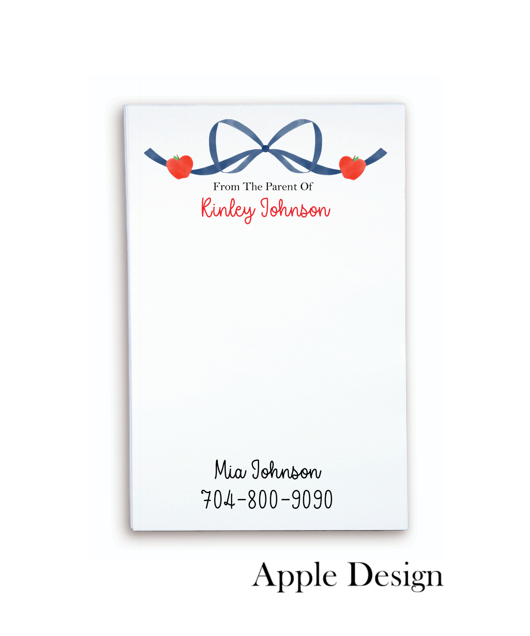 School Parent Stationery