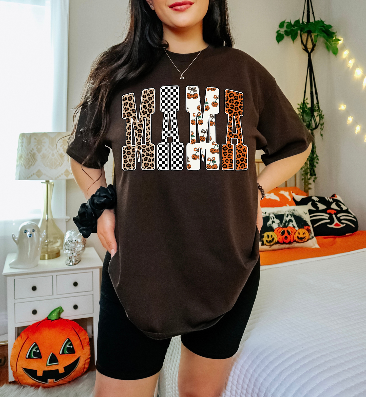 Fall Pumpkin MAMA Tee