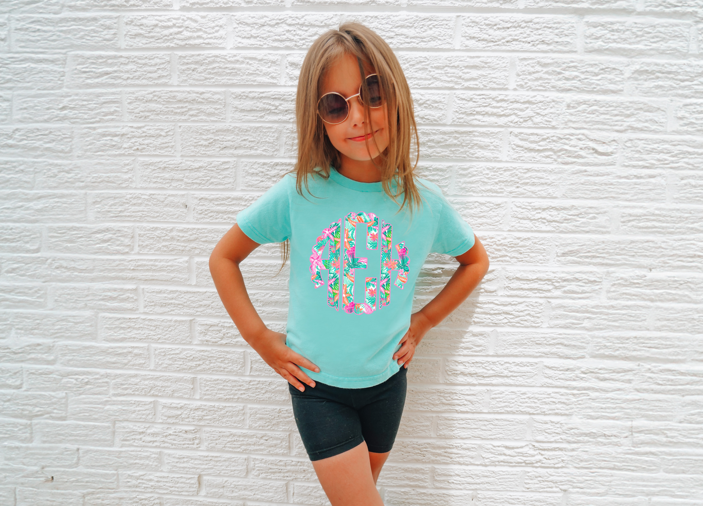 Tropical Monogram Tee