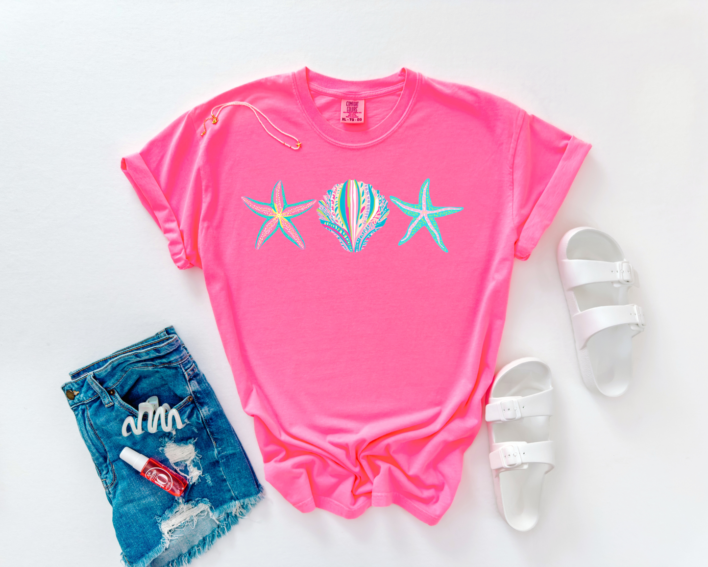 Starfish Seashell Tee